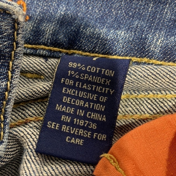 Women’s ZCo Low Rise Boot Cut Washed Blue Jeans Size 7 - Picture 11 of 11